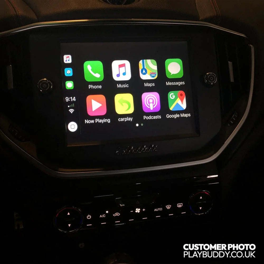 Maserati Ghibli & Quattroporte 2013-2017 Apple Carplay & Andriod Auto MMI Kit Maserati Ghibli & Quattroporte Apple