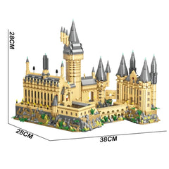 Medieval Castle Building Blocks Set Harry Potter Hogwarts 6000PCS Micro Blocks Building Blocks