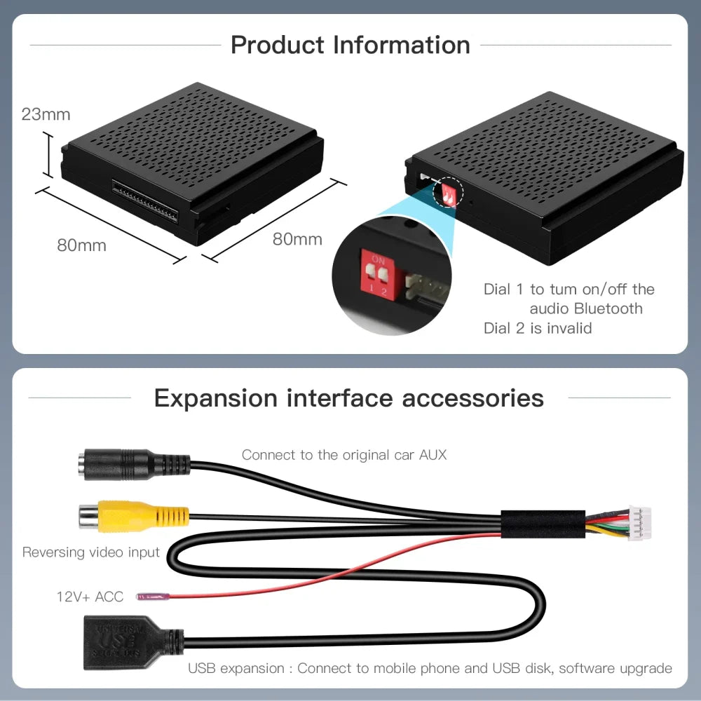 Mercedes 2011-2015 NTG4.5 Plug&Play Retrofit Wireless CarPlay & Android Auto NTG4.5 with Becker Slot Apple CarPlay &