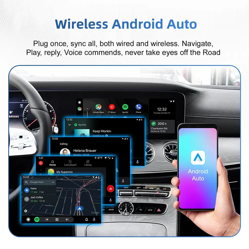 Mercedes Benz 2019+ NTG 6.0 MBUX Apple CarPlay & Android Auto Media Box NTG6.0 Apple CarPlay & Android Auto