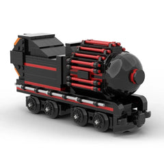 MOC Back To The Future Jules Verne Time Train Building Blocks 880 PCS Model Toys Jules Verne Time Train Building Blocks
