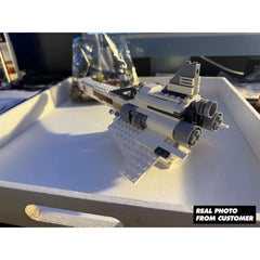MOC Battlestar Galactica Colonial Viper Fighter Building Blocks Collectibles Colonial Viper / QR Code PDF Guide