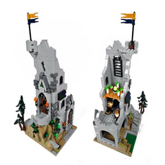 MOC Dungeons & Dragons Red Dragons Tale Building Blocks w/ Toys 3745PCS Red Dragons Tale Building Blocks