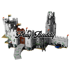 MOC The Battle of Helm’s Deep LOTR 1368PCS Building Blocks Bricks with Figures The Battle of Helm’s Deep Building Blocks