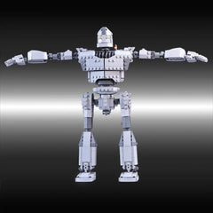 MOC The Iron Giant Robots Model Building Blocks Kids DIY Robot Bricks 818 Pieces The Iron Giant Building Blocks