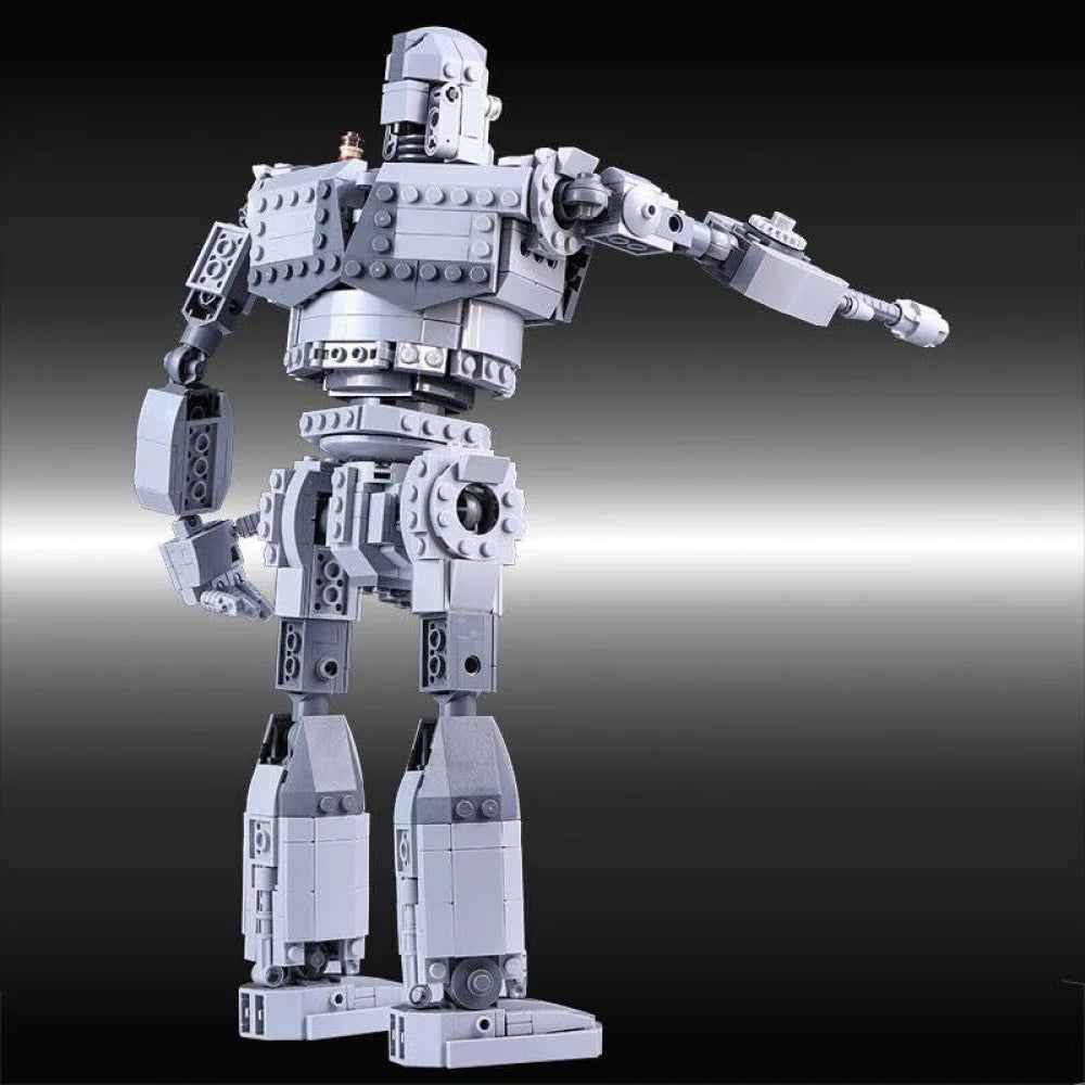 MOC The Iron Giant Robots Model Building Blocks Kids DIY Robot Bricks 818 Pieces The Iron Giant Building Blocks
