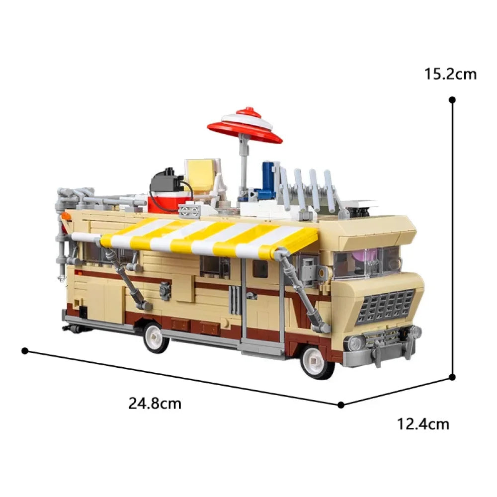 MOC The Walking Dead Dale’s RV Building Blocks TV Show Series Model Car Bricks Walking Dead Dale’s RV / PDF Guide