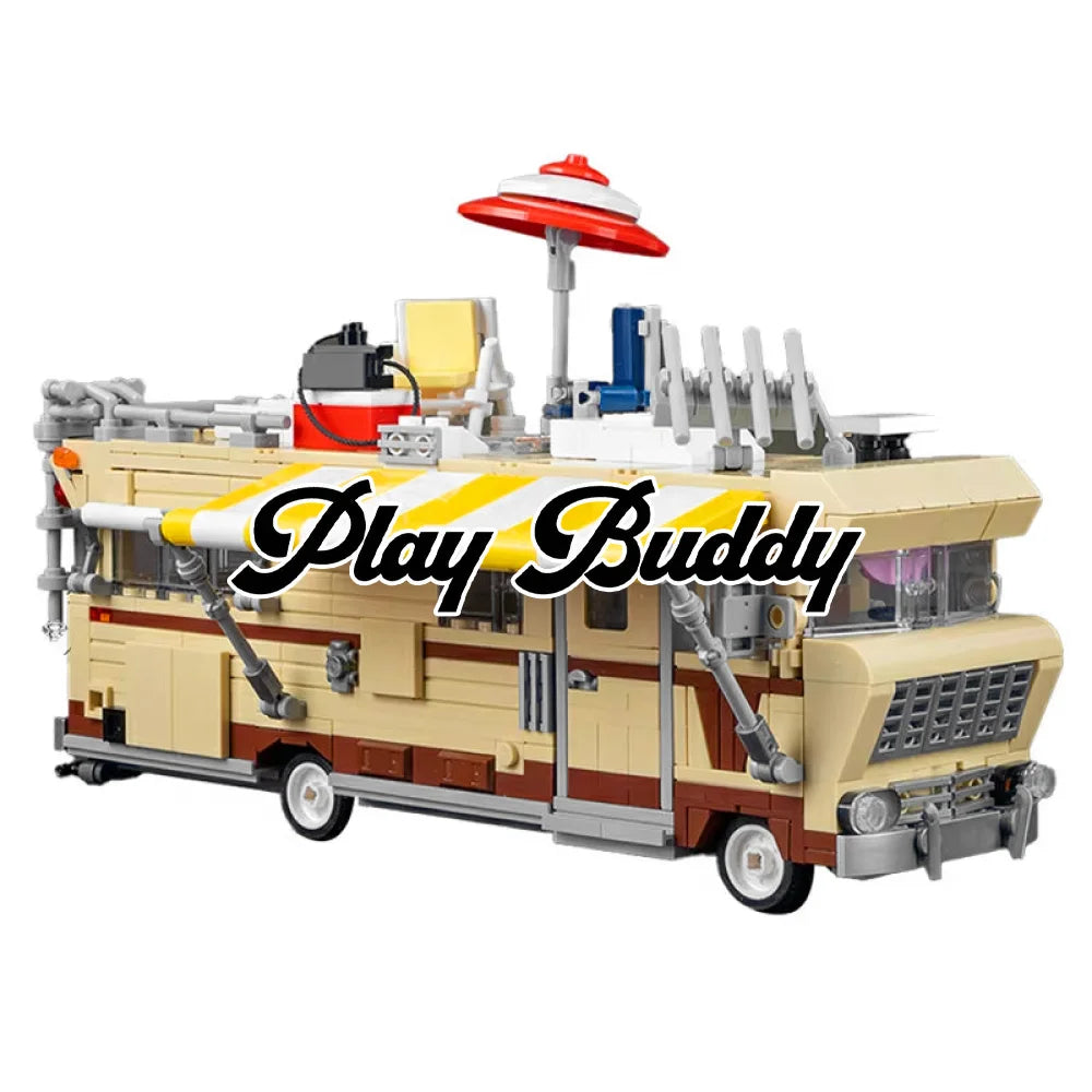 MOC The Walking Dead Dale’s RV Building Blocks TV Show Series Model Car Bricks Walking Dead Dale’s RV / PDF Guide