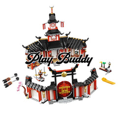 Monastery of Spinjitzu Building Blocks 1070PCS w/ Figures (70670) ABS Kit Monastery of Spinjitzu Building Blocks