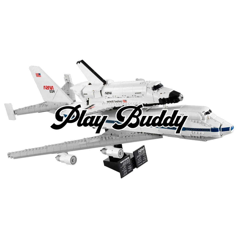 NASA and Boeing Shuttle Carrier Aircraft (10360) 2417PCS Building Blocks Shuttle Carrier Aircraft / 2417 Pieces
