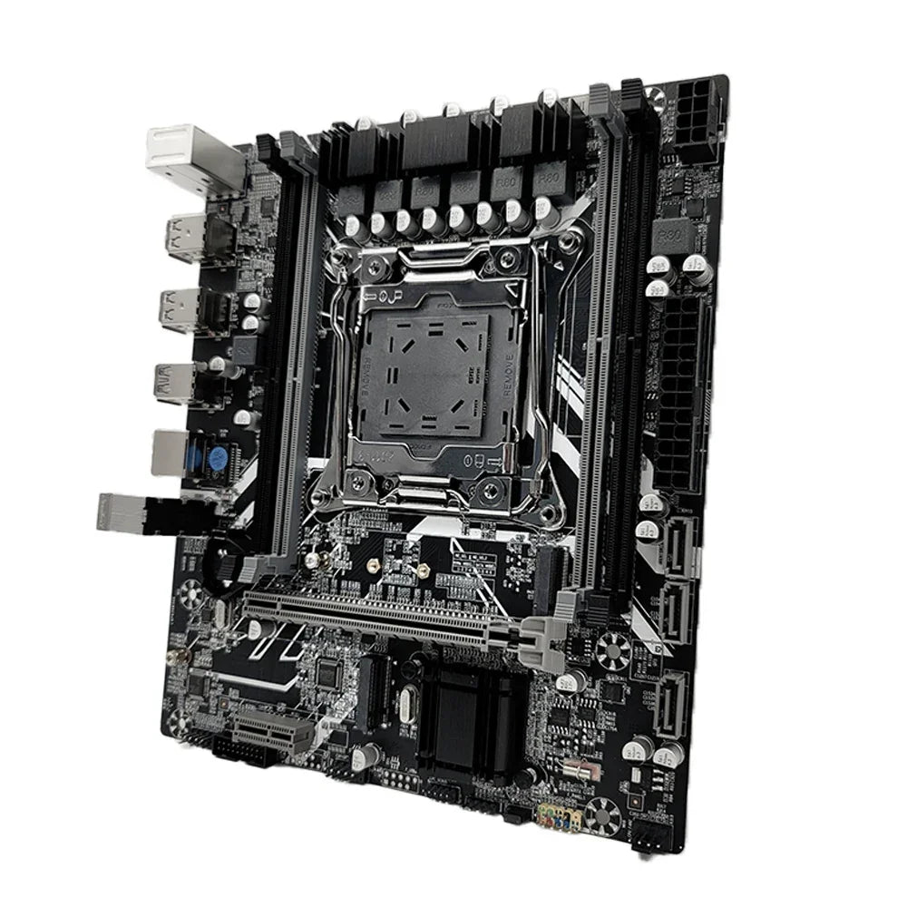 New X99 LGA2011-3 mATX Gaming Motherboard USB3.0 M.2 NVMe SSD DDR4 ECC Memory X99 LGA2011-3 Motherboard