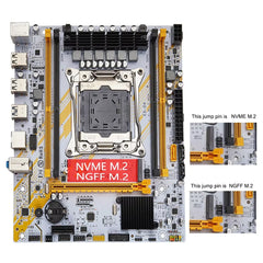 New X99 LGA2011-3 mATX Motherboard + Xeon E5 2680 V4 CPU + DDR4 32GB REG ECC RAM Motherboard + CPU + RAM Motherboard