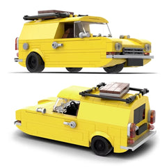 Only Fools And Horses 3 Wheeled Van Model Building Blocks DIY Assembly Bricks Only Fools And Horses Building Blocks
