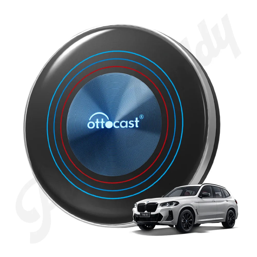 OttoAibox i3 AI Box Wireless CarPlay & Android Auto Adapter w/Netflix for BMW OttoAibox i3 for BMW Apple CarPlay &