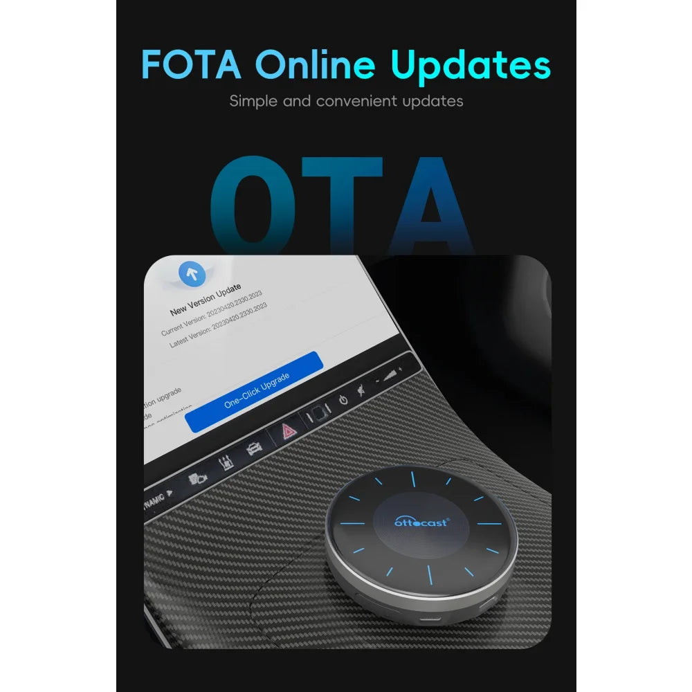 Ottocast ALL-IN-1 HDMI AI Box Wireless CarPlay & Android Auto Netflix YouTube Ottocast P3 / Yes Apple CarPlay & Android