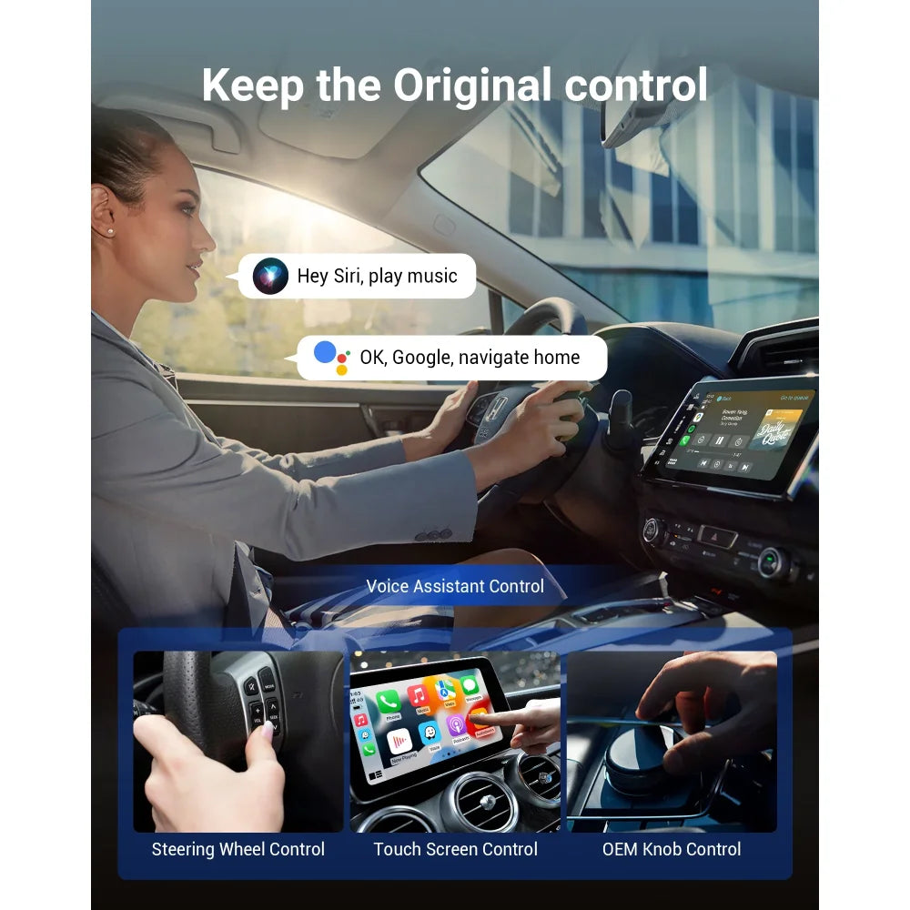 Ottocast Play2Video All-in-1 Multimedia Adapter Wireless CarPlay & Android Auto Ottocast Play2Video Apple CarPlay &