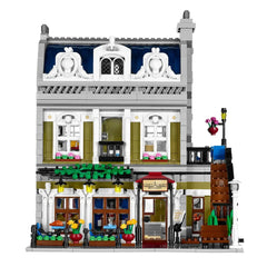 Parisian Restaurant Creator Building Blocks 2573PCS w/ 5 Figures (10243) ABS Kit Parisian Restaurant Building Blocks