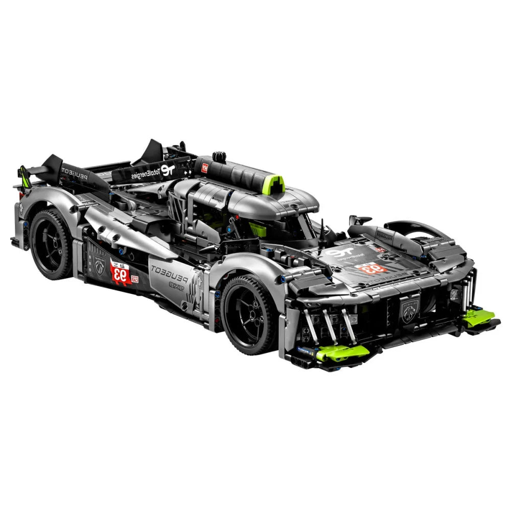 Peugeot 9x8 24H Le Mans Hybrid Hypercar Building Blocks 1775PCS Peugeot 9x8 24H Le Mans Building Blocks