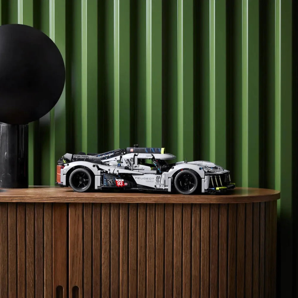 Peugeot 9x8 24H Le Mans Hybrid Hypercar Building Blocks 1775PCS Peugeot 9x8 24H Le Mans Building Blocks