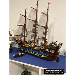 Pirates Of Caribbean Imperial Flagship (10210) 1664PCS Building Blocks & Figures Imperial Flagship Building Blocks