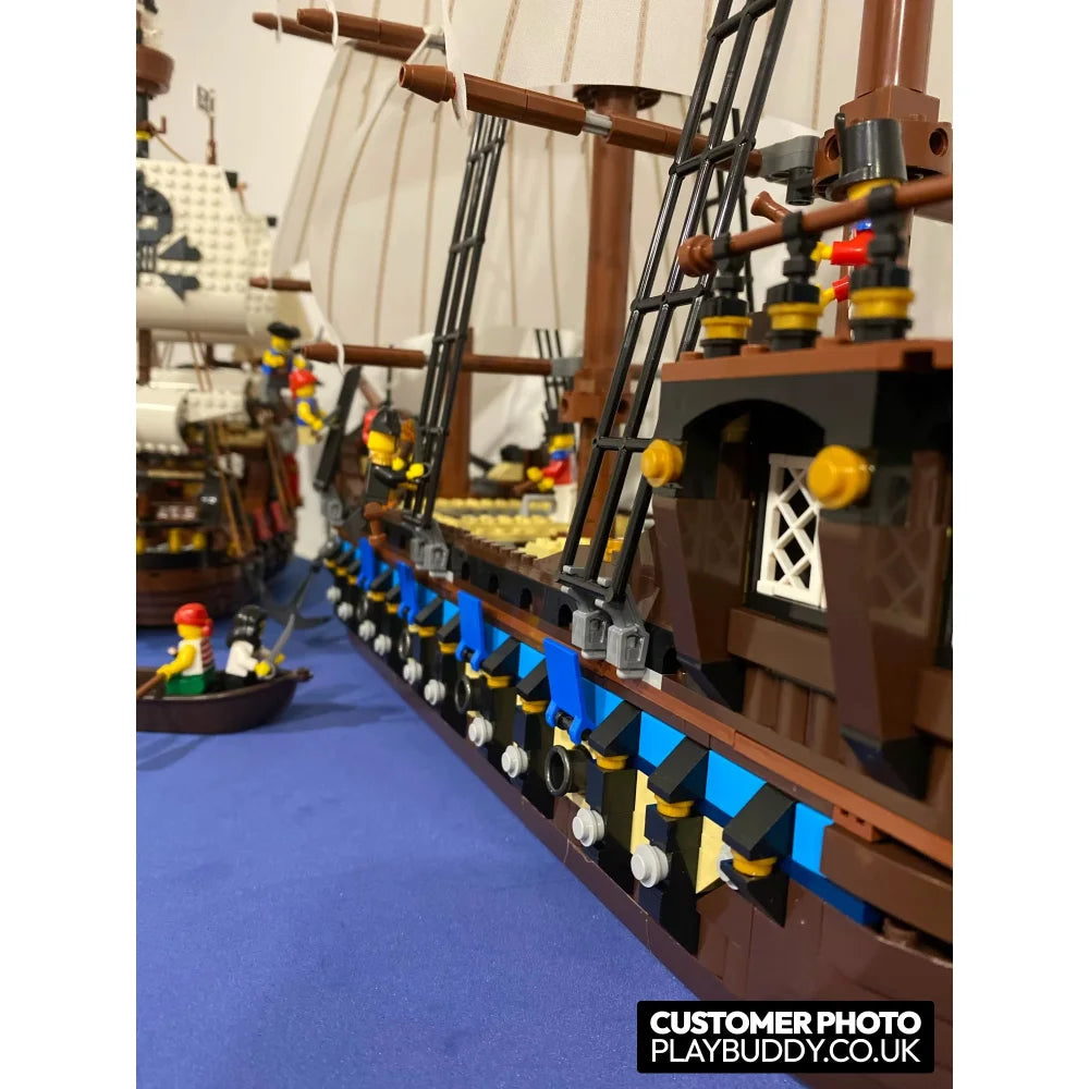Pirates Of Caribbean Imperial Flagship (10210) 1664PCS Building Blocks & Figures Imperial Flagship Building Blocks
