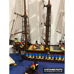 Pirates Of Caribbean Imperial Flagship (10210) 1664PCS Building Blocks & Figures Imperial Flagship Building Blocks