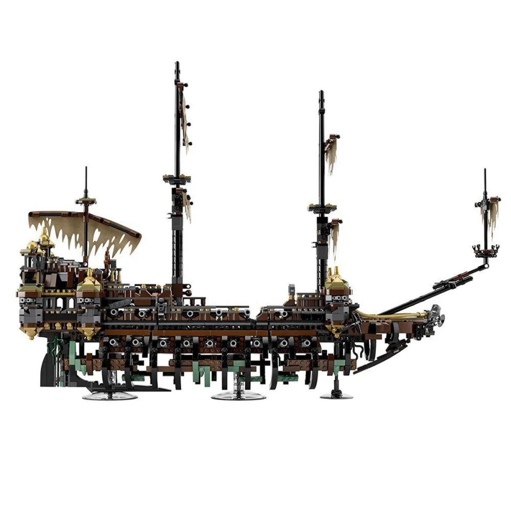 Pirates of the Caribbean The Silent Mary Pirate Ship Building Blocks Toy Bricks The Silent Mary Building Blocks