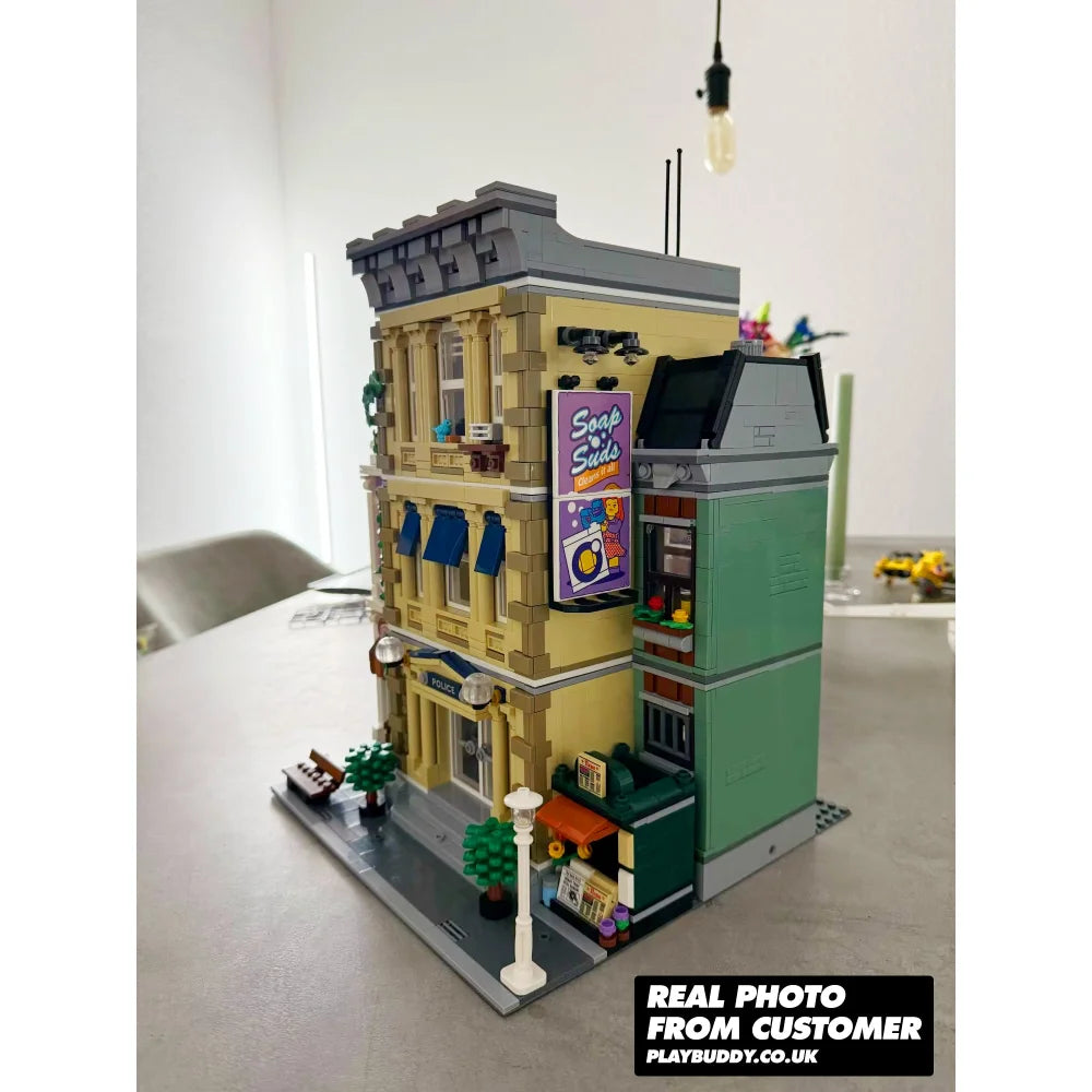 Police Station Creator Building Blocks 2923PCS w/ 5 Figures (10278) ABS Kit Police Station Building Blocks