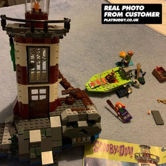 Scooby Doo (75903) Haunted Lighthouse 437PCS MOC Building Blocks w/ Figures Haunted Lighthouse / Included Building