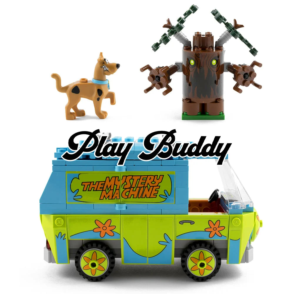 Scooby Doo The Mystery Machine Building Blocks 305PCS MOC Assembly Bricks The Mystery Machine Building Blocks