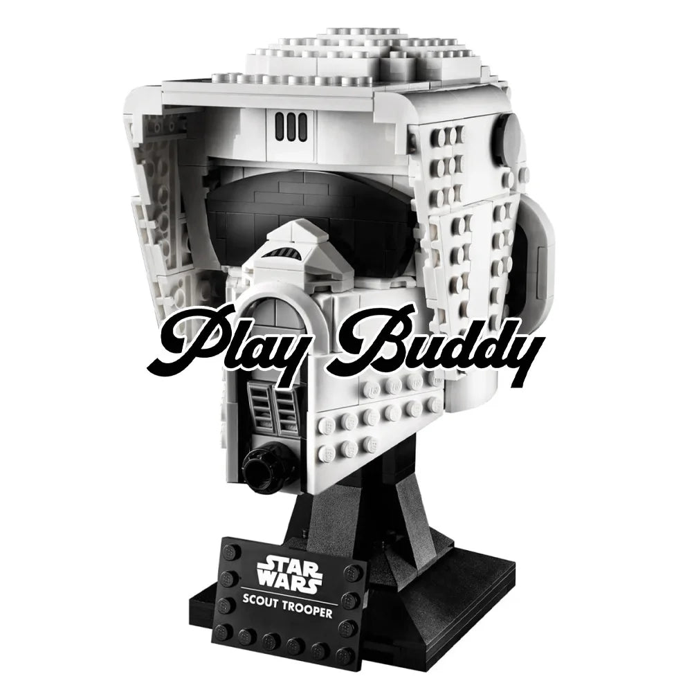 Scout Trooper Helmet 75305 Building Blocks Set For Star Wars Fans 471PCS Scout Trooper Helmet / 471 Pieces Building