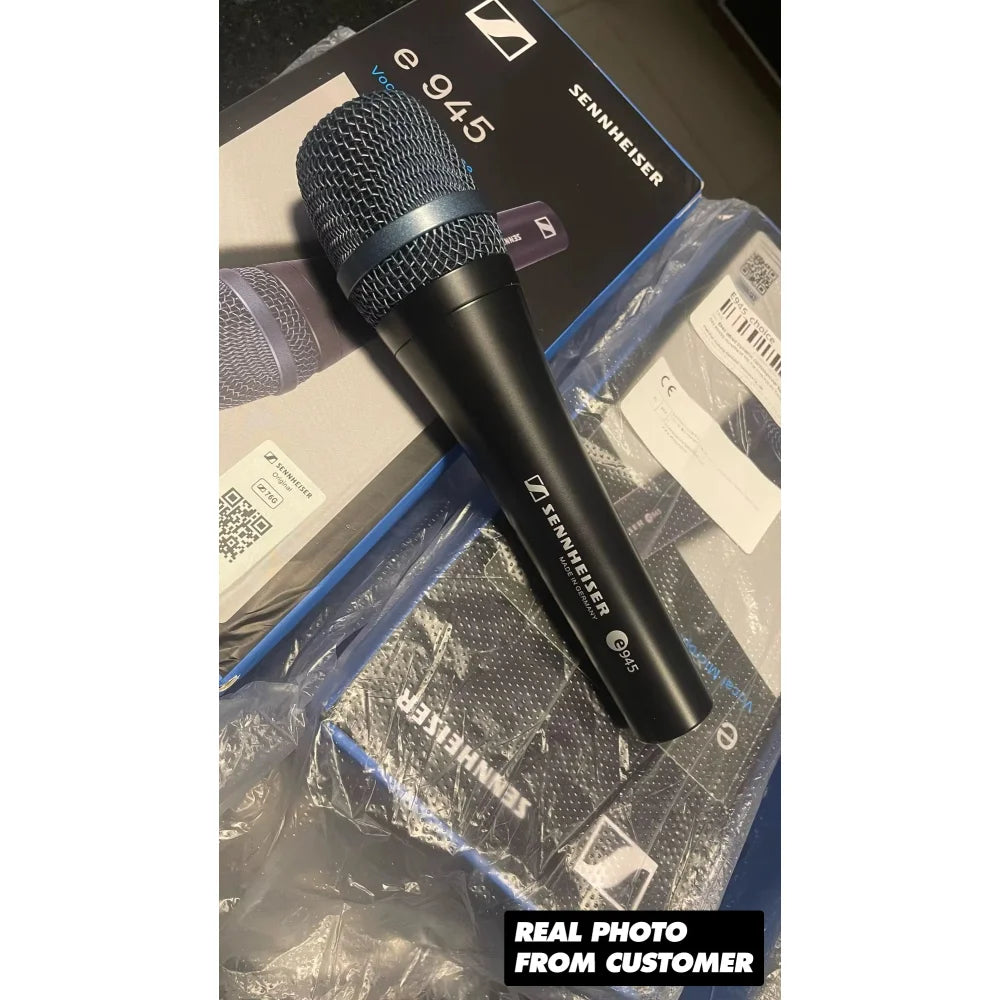 Sennheiser E945 Supercardioid Dynamic Handheld Microphone for Recording Vocals E945 Microphone Microphone