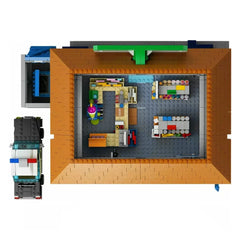 Simpsons Kwik-E-Mart 71016 Convenience Store Building Blocks 2179PCS + 6 Figures Kwik-E-Mart Building Blocks