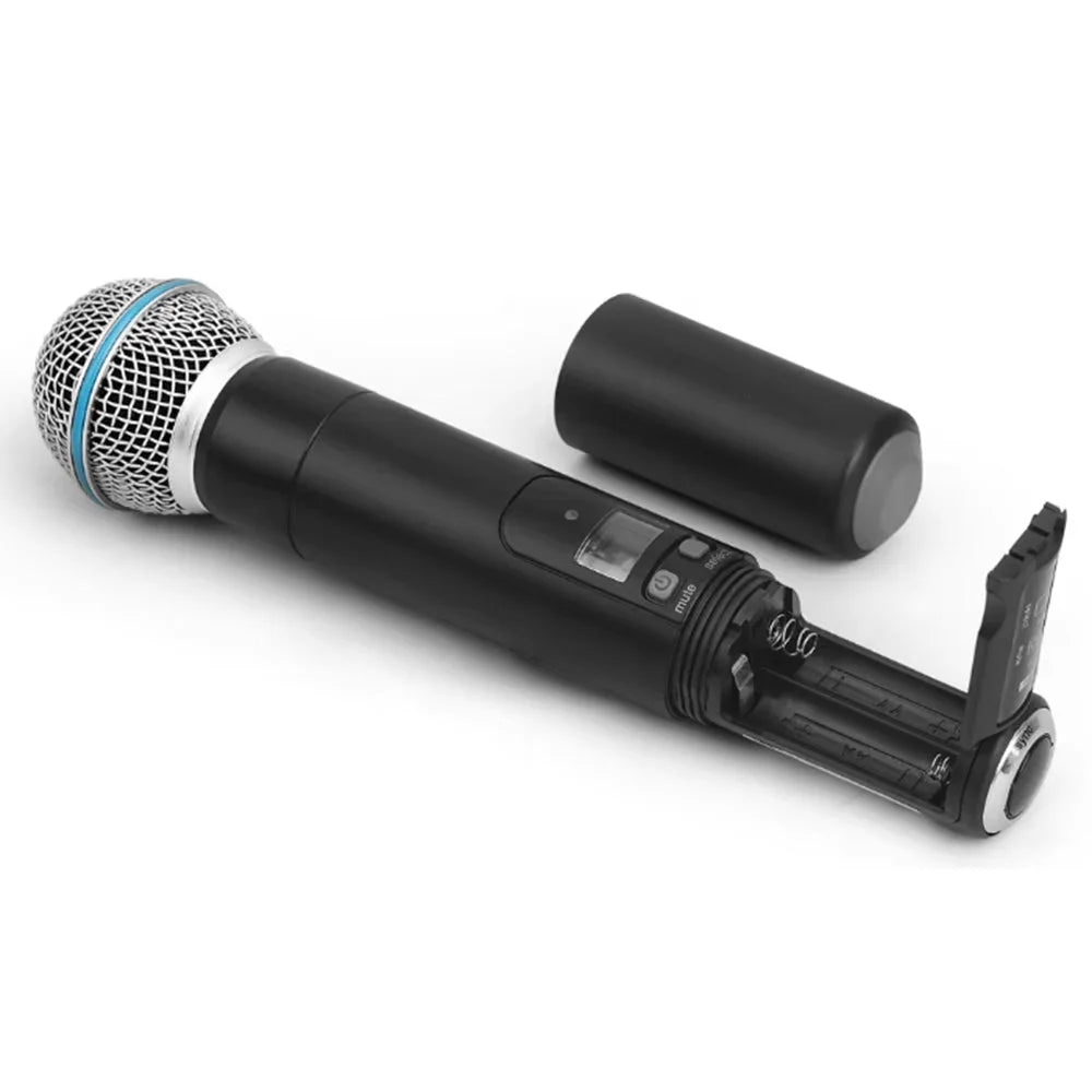 SLX4 UHF Receiver & Beta58A Dynamic Microphone For Stage & Karaoke SLX4 + Beta58A Microphone