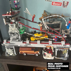 Spider Man Web Warriors Ultimate Bridge Battle (76057) Building Blocks w/ Figures Ultimate Bridge Battle / Included