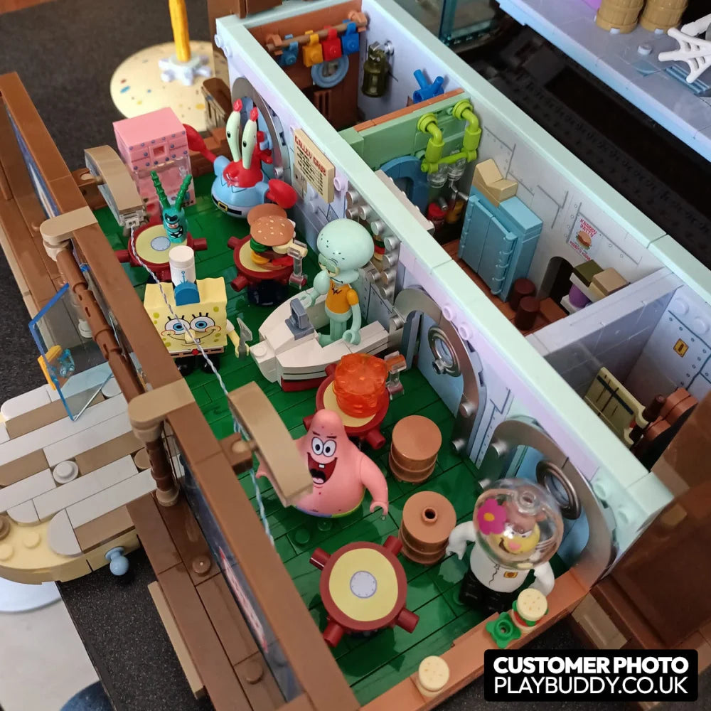 SpongeBob SquarePants Krusty Krab Building Blocks 3200PCS Boxed Krusty Krab / 3200 Pieces Building Blocks