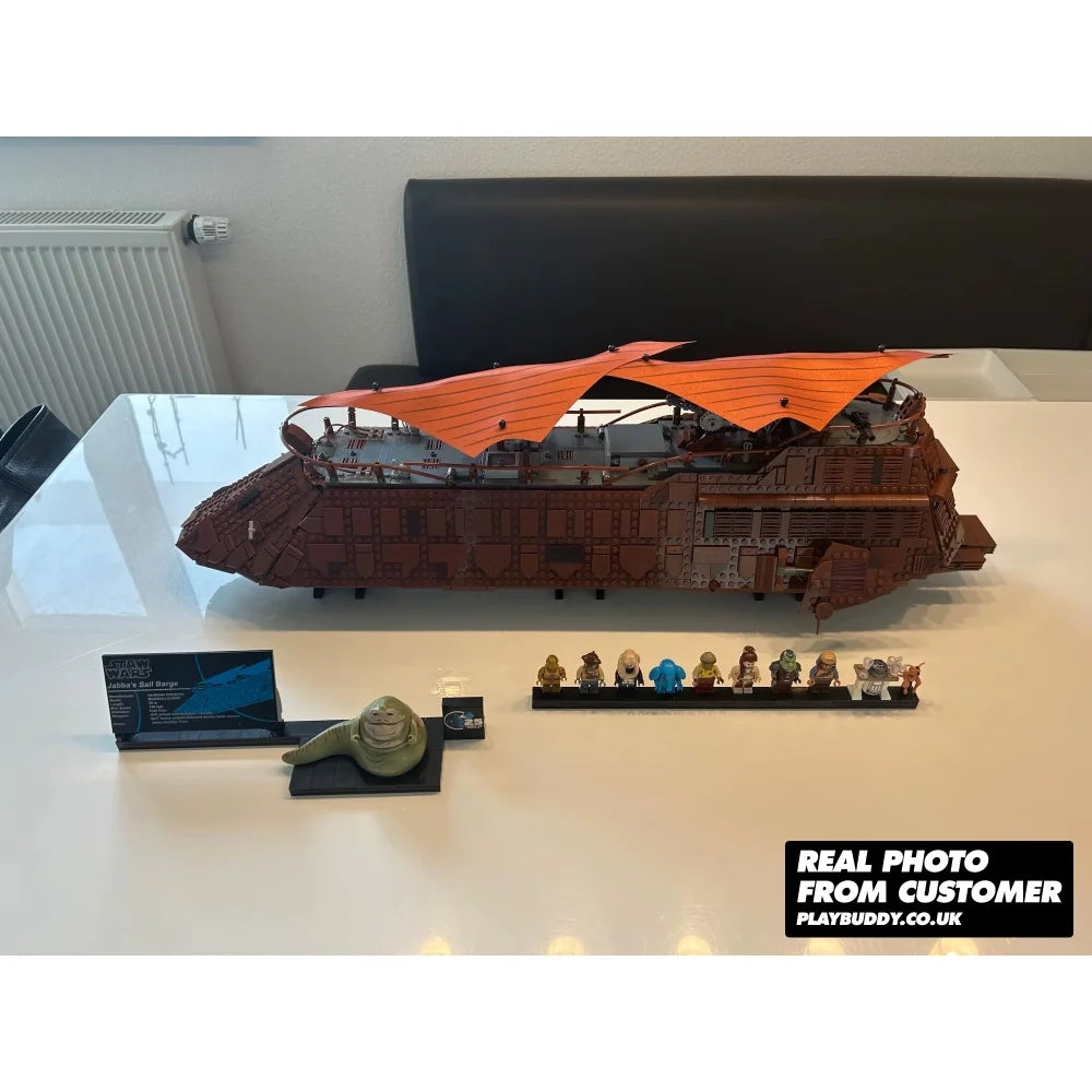 Star Wars 75397 Jabbas Sail Barge 3943PCS Building Blocks w/ 10 Figures Jabbas Sail Barge / Included Building Blocks
