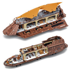Star Wars 75397 Jabbas Sail Barge 3943PCS Building Blocks w/ 10 Figures Jabbas Sail Barge / Included Building Blocks