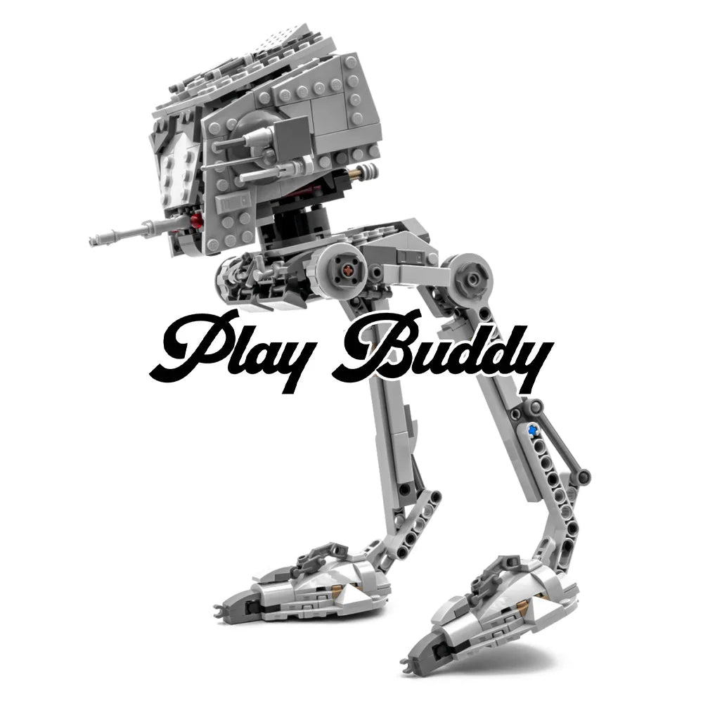 Star Wars AT ST Walker Building Blocks Kit 580PCS Bricks w/ 3 Figures AT ST Walker / 580 Pieces Building Blocks