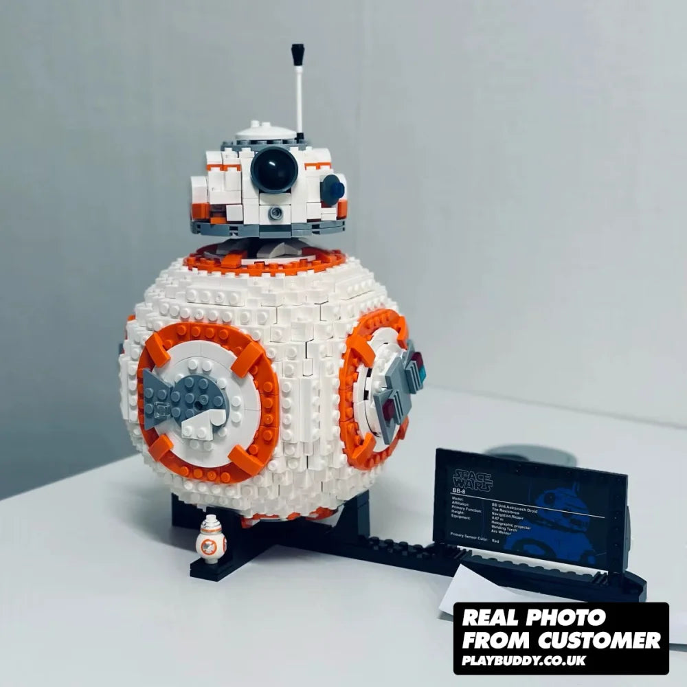 Star Wars BB 8 Droid (75187) 1106PCS MOC Building Blocks Bricks BB 8 Droid / 1106 Pieces Building Blocks
