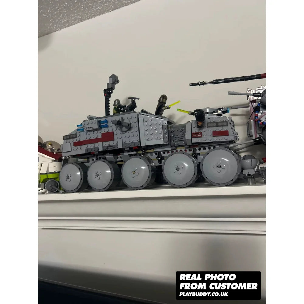 Star Wars Clone Turbo Tank Building Blocks Set MOC Bricks w/ Figures Clone Turbo Tank Building Blocks