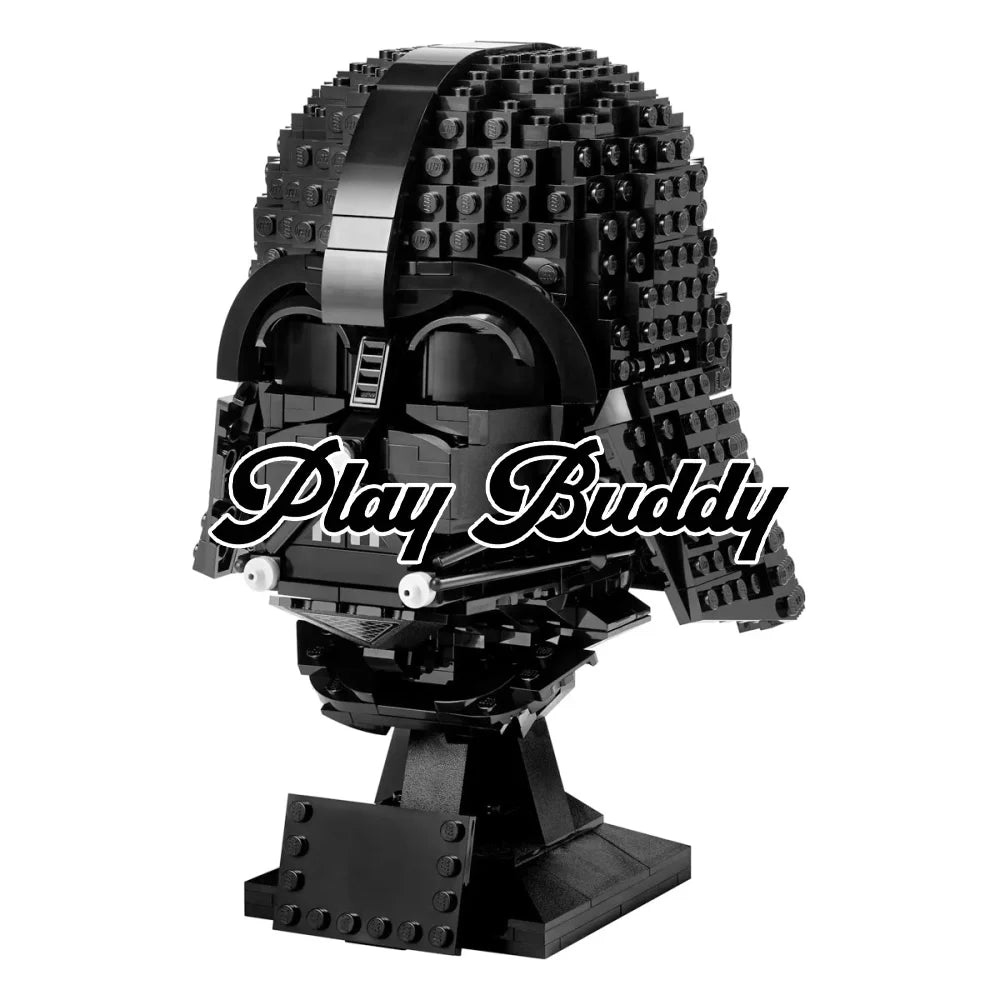 Star Wars Darth Vader Helmet Building Blocks Assembly Bricks For Kids & Adults Darth Vader Helmet / 834 Pieces Building