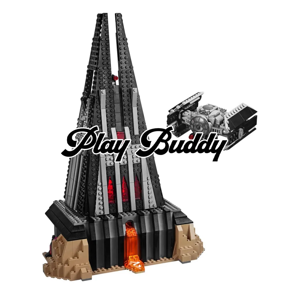 Star Wars Darth Vader’s Castle Building Blocks + Minifigures MOC Assembly Bricks Darth Vader’s Castle Building Blocks