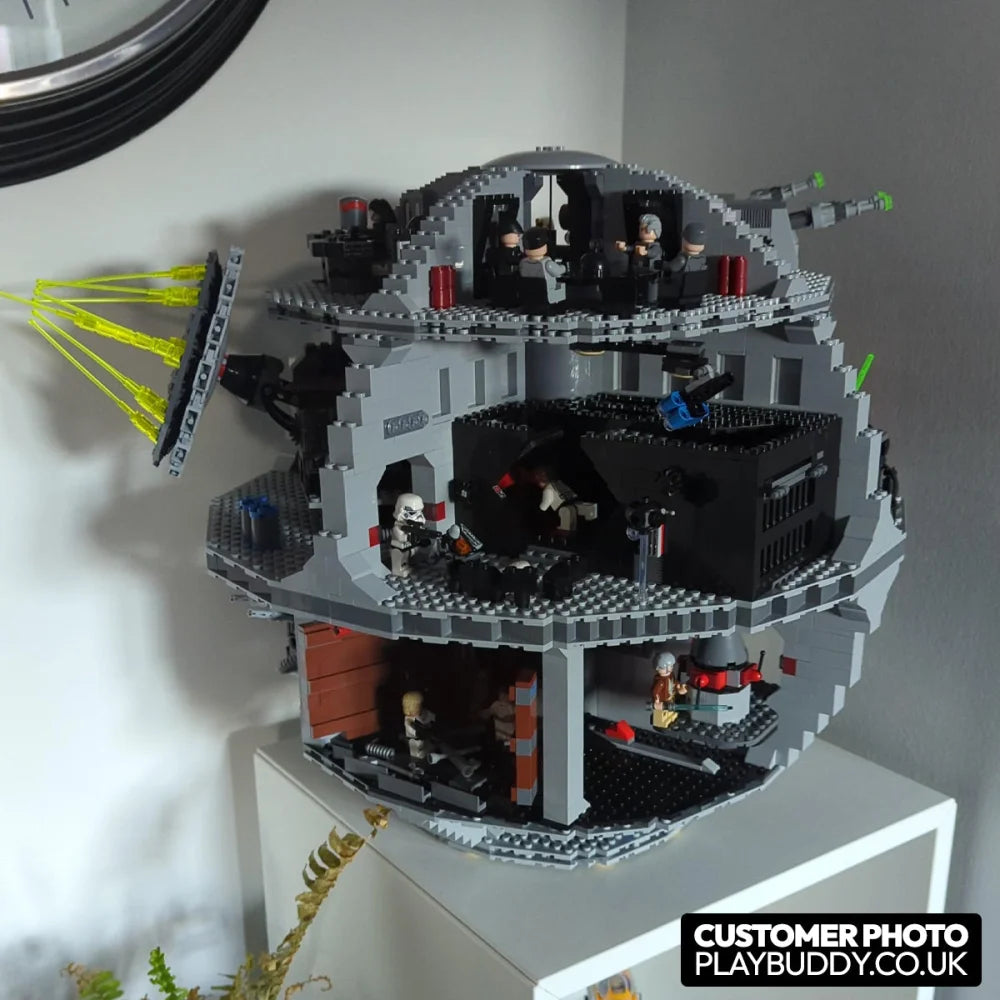 Star Wars Death Star Building Blocks 4016PCS w/ 27 Figures (75159) ABS Kit Death Star / 4016 Pieces Building Blocks