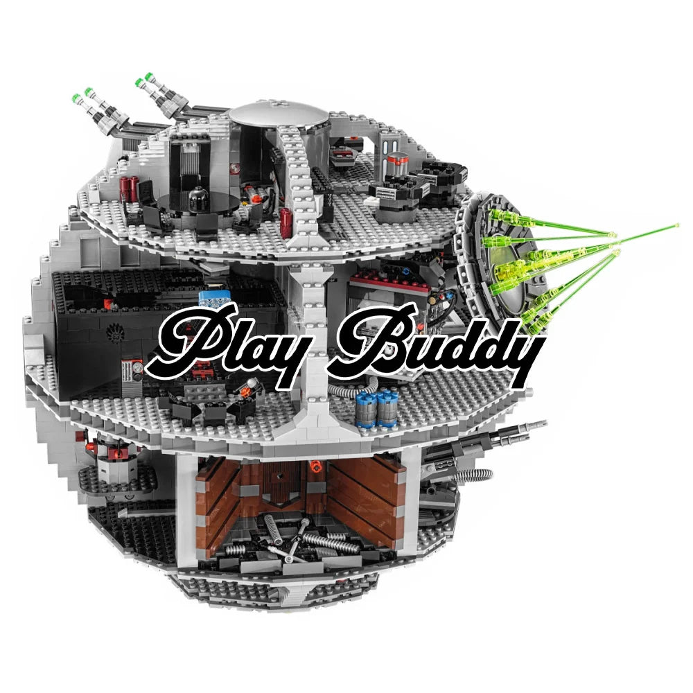 Star Wars Death Star Building Blocks 4016PCS w/ 27 Figures (75159) ABS Kit Death Star / 4016 Pieces Building Blocks