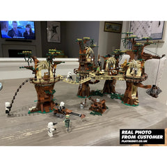 Star Wars Ewok Village Building Blocks 1990PCS (10236) ABS Kit w/ 16x Figures Ewok Village Building Blocks