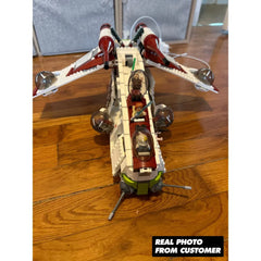 Star Wars: Republic Gunship (75021) 1228PCS Building Blocks w/ 5 Figures Republic Gunship Building Blocks