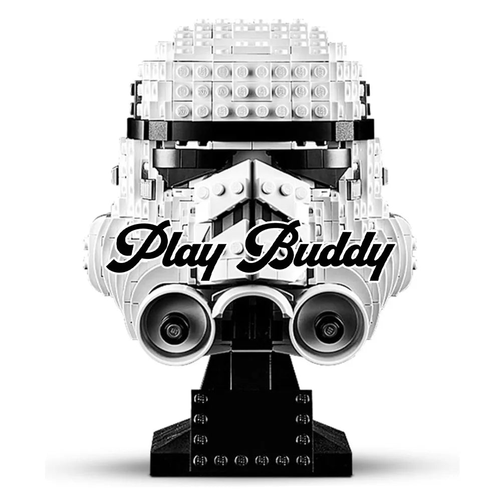 Star Wars Stormtrooper Helmet MOC Building Block Set Star Wars Assembly Bricks Stormtrooper Helmet / 647 Pieces