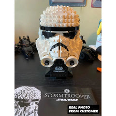Star Wars Stormtrooper Helmet MOC Building Block Set Star Wars Assembly Bricks Stormtrooper Helmet / 647 Pieces
