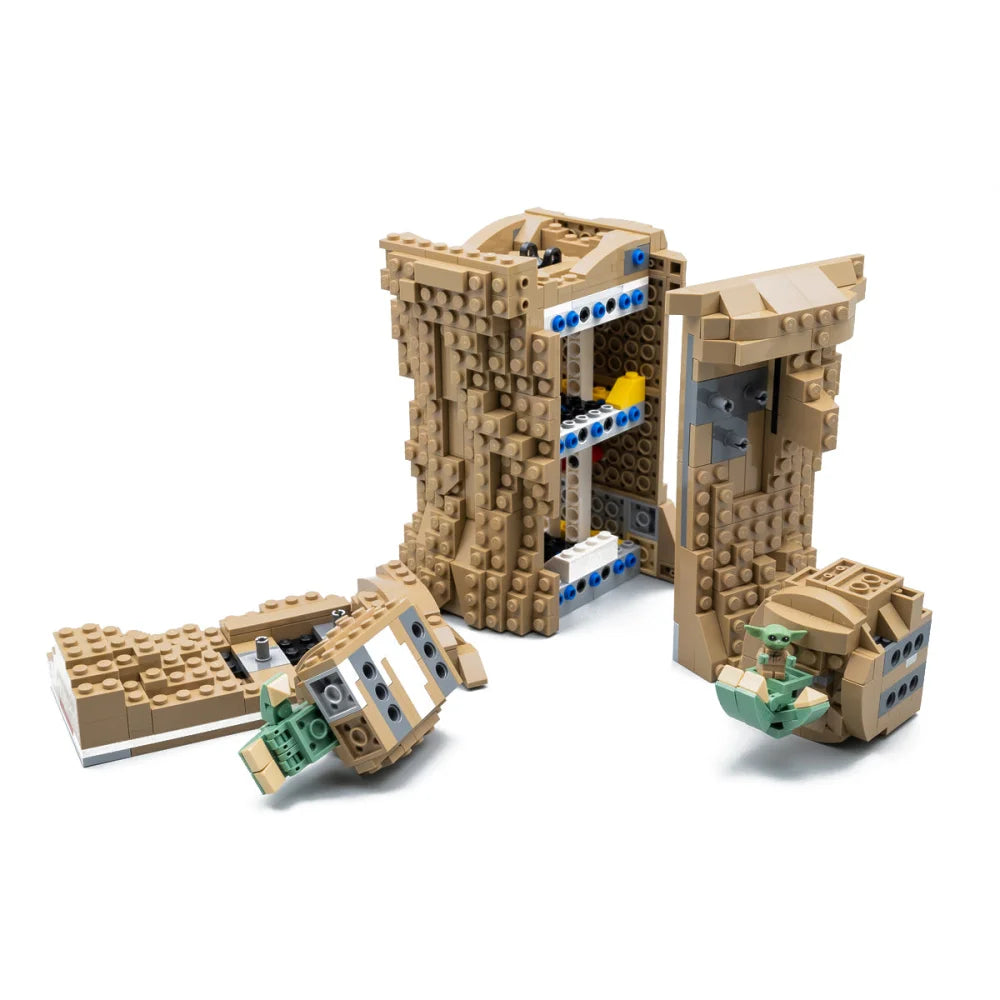 Star Wars The Child 1075PCS Building Blocks Kit 75318 MOC Bricks Gift For Kids The Child / 1075 Pieces Building Blocks